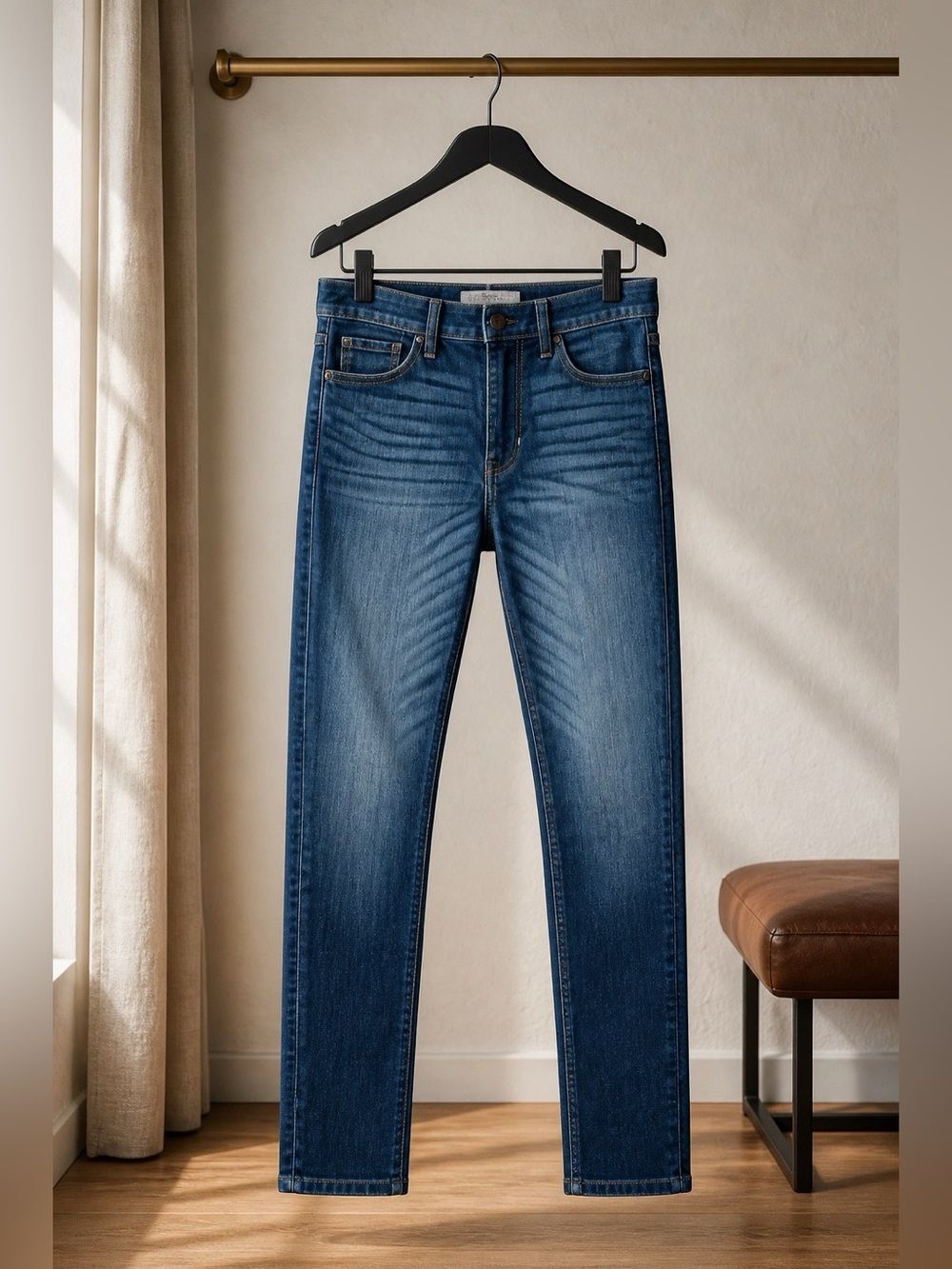 HOLLISTER SUPER SKINNY HIGH RISE JEANS 3L